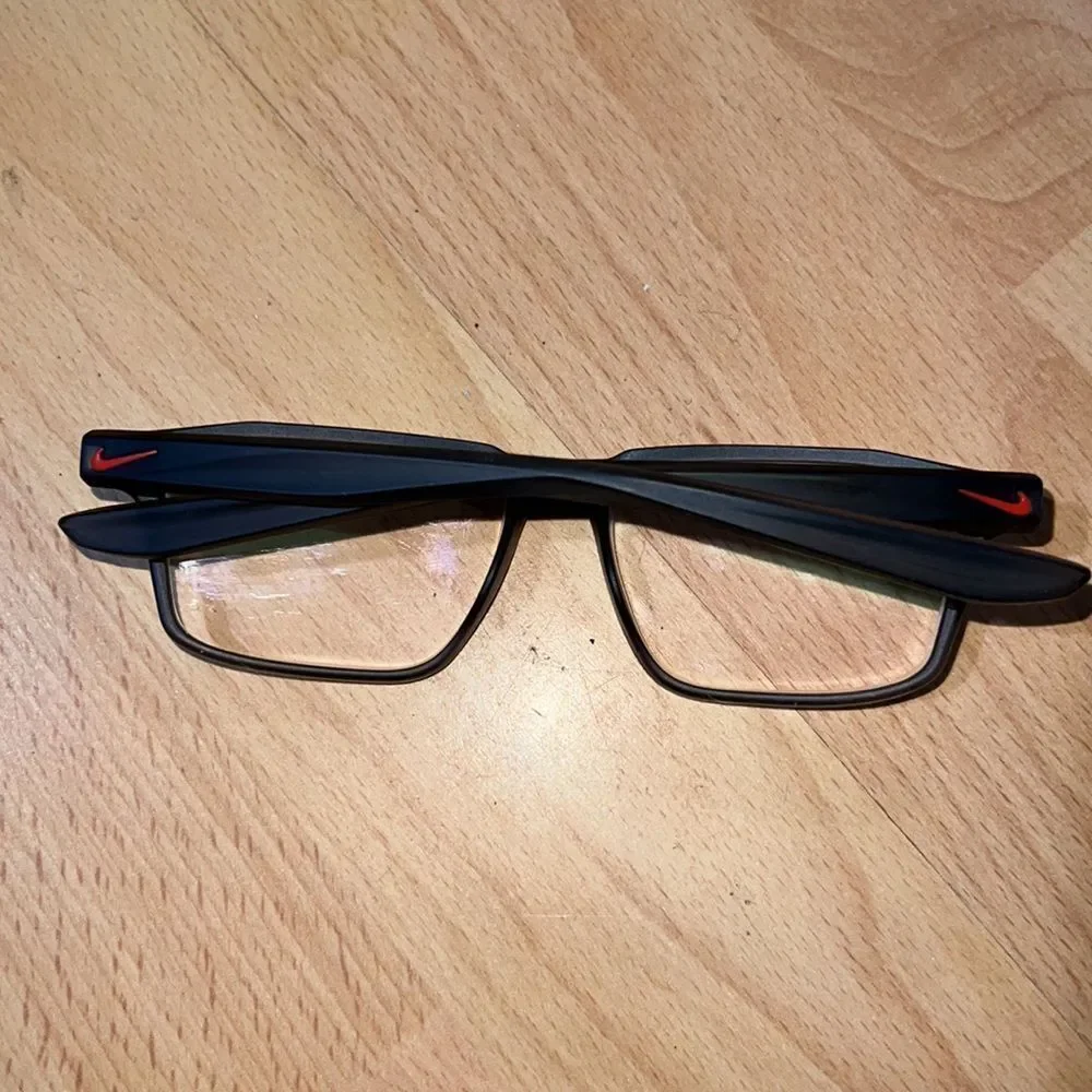 Nike Youth Boy's Eyeglasses 5003 070 Matte Anthracite Optical Frame 50mm